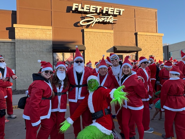 The Santa Fun Run and Walk